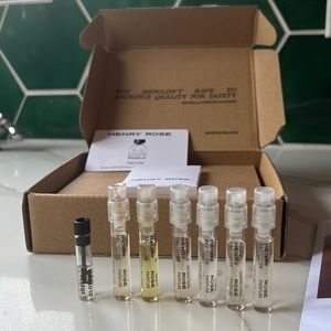 SOLD Henry Rose Warm Sample Kit